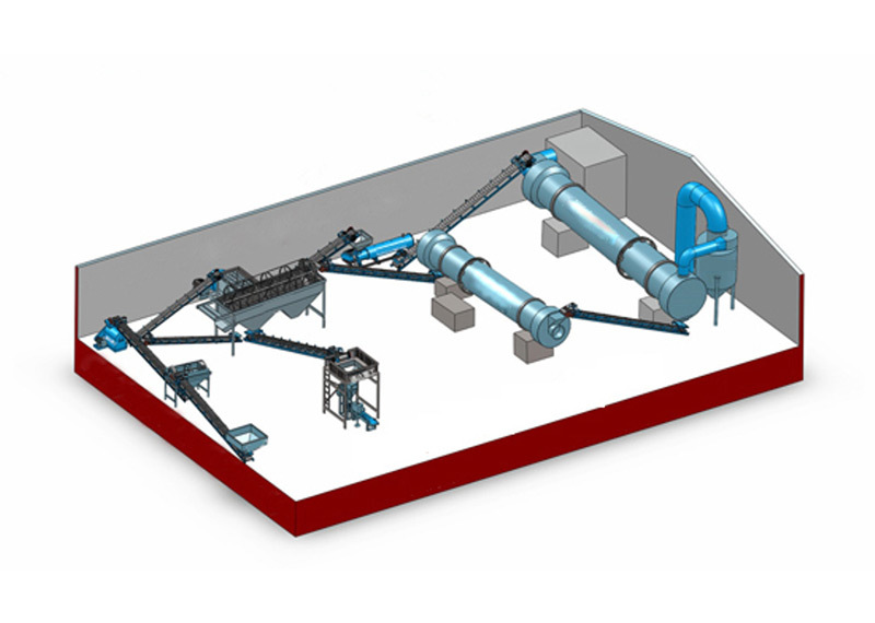 有機(jī)肥生(shēng)産線